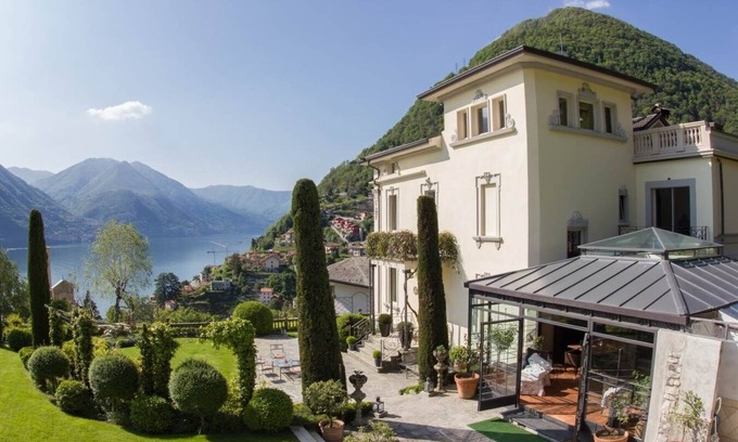 Argegno Villa | villa de lujo en el lago de Como, alquiler de vacaciones en el lago de Como, villa en Como para alquilar con piscina, villa con vistas al lago de Como