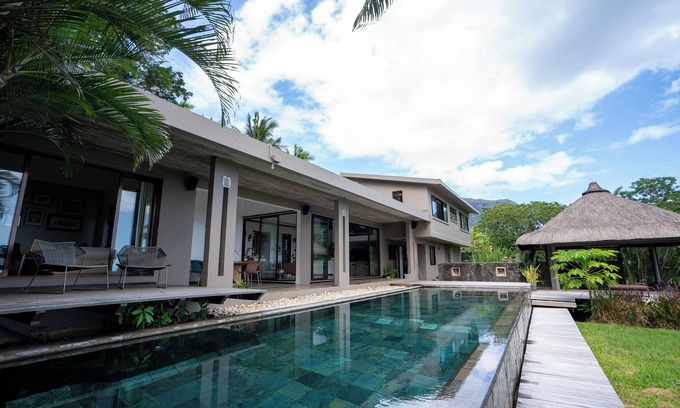 La Mivoie Casa | Luxury Villa Peaceful, highlights the natural surroundings and tranquility.