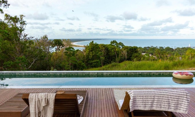 Itacare Villa | Luxury Villa Sea & River Views 5min to Pituba