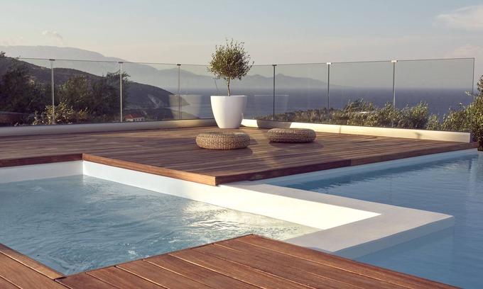 Korithi Villa | Villa de lujo con piscina privada y jacuzzi.