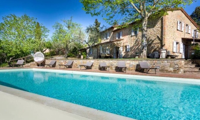 Paciano Villa | Villa de lujo con piscina, wifi, aire acondicionado, vistas increíbles y todas las comodidades