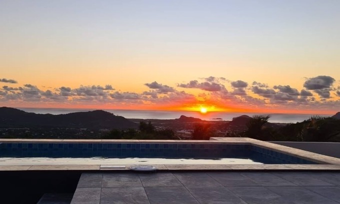 Laborie Villa | Luxury villa with sky pool and scenic ocean views, 10 mins from airport