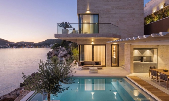 Stikovica Villa | Villa de lujo Yoko Dubrovnik con piscina infinita privada, sauna y acceso privado al mar