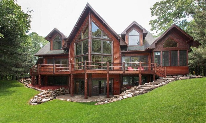 Crosslake Casa | Casa de agua de lujo en Whitefish Chain of lakes