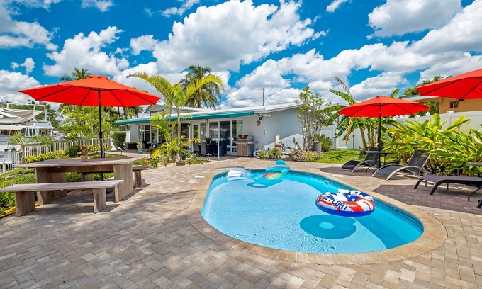 Lauderdale Isles Casa | Luxury Waterfront With Heated Pool Fort Lauderdale FL