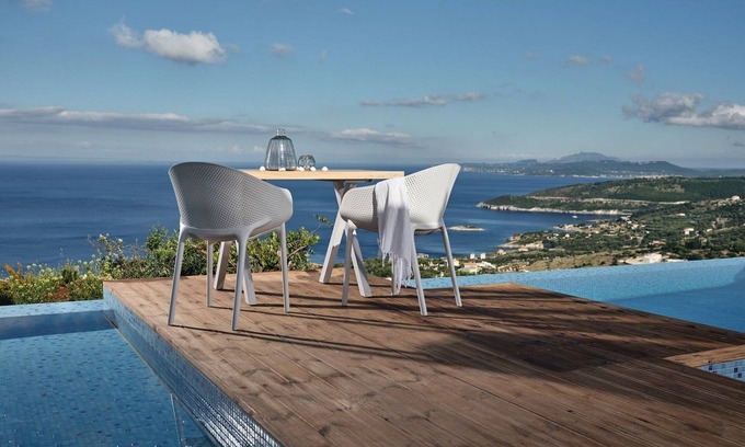 Varvara Villa | Luxury Zakynthos Villa | Villa Rita | 1 Bedroom | Breathtaking Sea Views | Spacious Furnished Sun Terrace | Private Outdoor Pool | Shaded Outdoor Dining Area | Agios Nikolaos