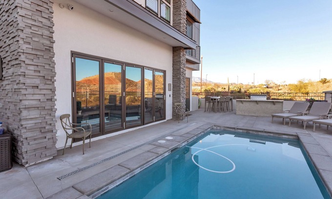 Washington Casa | ¡Escapada de lujo al desierto de Zion! Piscina privada y jacuzzi!