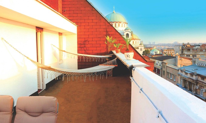 Vracar Apartamento | Penthouse de Lujo de 5 en el distrito histórico de Belgrado City Center
