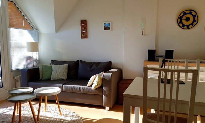 Kronsgaard Apartamento | 30 m de la playa, luminoso apartamento con balcón orientado al sur, silla de playa, piscina cubierta y sauna