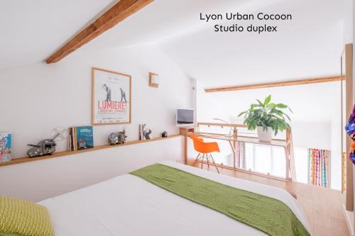 Mermoz Apartamento | Lyon Urban Cocoon Gîte urbain eco-responsable
