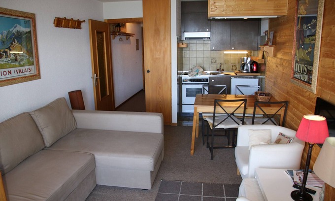 Veysonnaz Apartamento | Mélèzes S 031 - SKI LIFT studio 4 pers