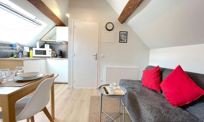 Quartier Centre Ville Apartamento | M12 - Le vieux MassyRER600mOrly20 minNetflixNeuf