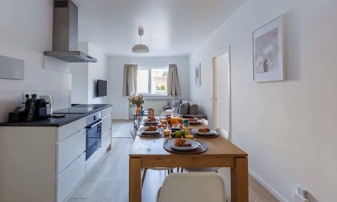 Wijk van de Squares Apartamento | MA - Berlaymont I - Dos Habitaciones Piso, Capacidad 6