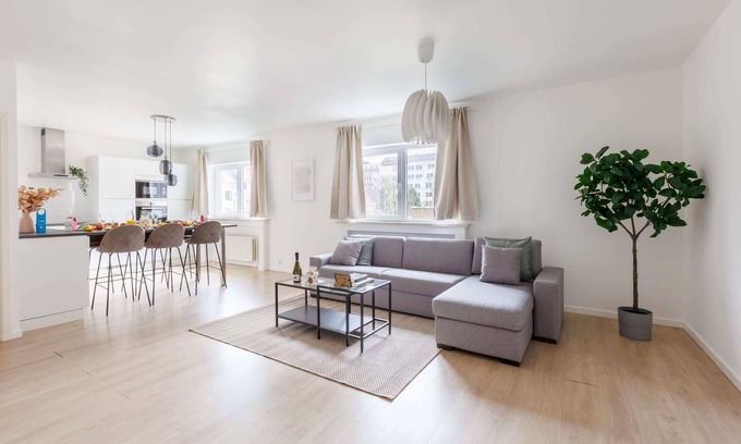Wijk van de Squares Apartamento | MA - Leopold VI - Dos Habitaciones Piso, Capacidad 6