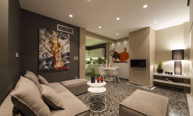 Athens Apartamento | Ma Maison, Lycabettus Acropolis View, Penthouse, 15 'Al centro de la ciudad, 1' Desde el metro