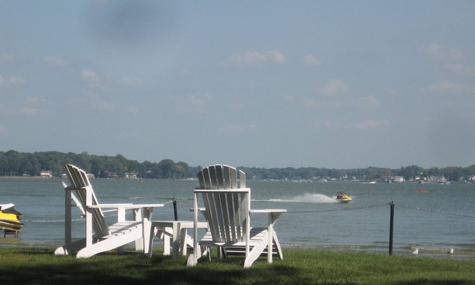Holland Cabaña | Macatawa Lake View Cottage por State Park y Bike Trails
