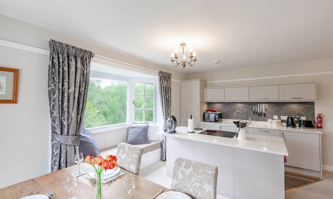 Taynuilt Cabaña | Apartamento MacDonald: un apartamento con capacidad para 4 personas en 2 habitaciones