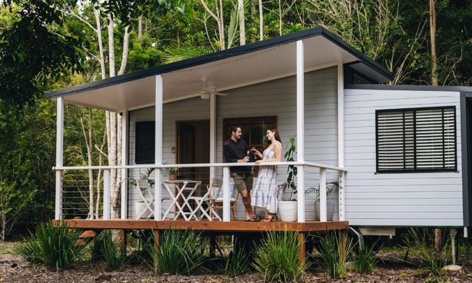 Gulmarrad Casa | Maclean River Front Tiny House - Clarence Valley Tiny Homes