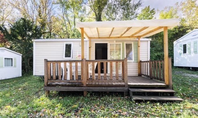Chatel-Guyon Casa | Camping de la Croze *** - Casa móvil 2 habitaciones 4 personas