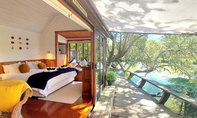Kaeo Cabaña | CASA MÁGICA aislado retiro romántico a orillas del río, Bahía de las islas