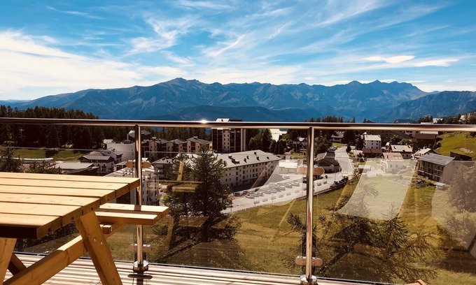 Valberg Apartamento | 🤩 Magic panorama 🏔 Wood stove - 2 rooms - 4 people free parking