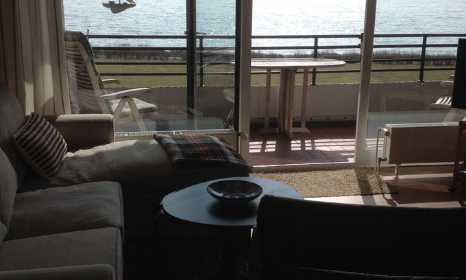 Staberdorf Apartamento | Mágica vista al mar sin restricciones desde el balcón del mar Báltico con una playa natural