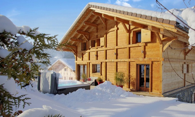 Les Villards-sur-Thones Chalet De Esquí | Magnifique Chalet au Calme Tout Confort Avec Jacuzzi