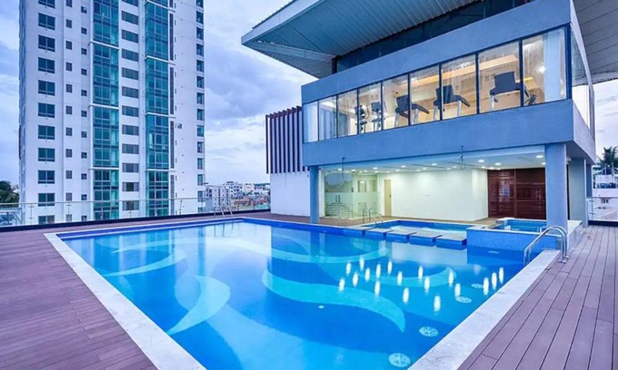 Bangalore City Center Apartamento | Magnificent 3BHK -Wifi 100 Mbps - 100 mts to Metro For Families & Corporates