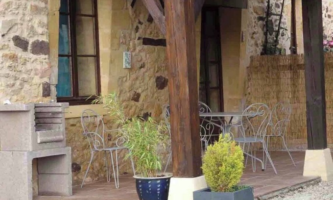 Bouillac Casa | Magnífica casa rural para 5 personas, Périgord negro, piscina climatizada, tenis, golf, ...