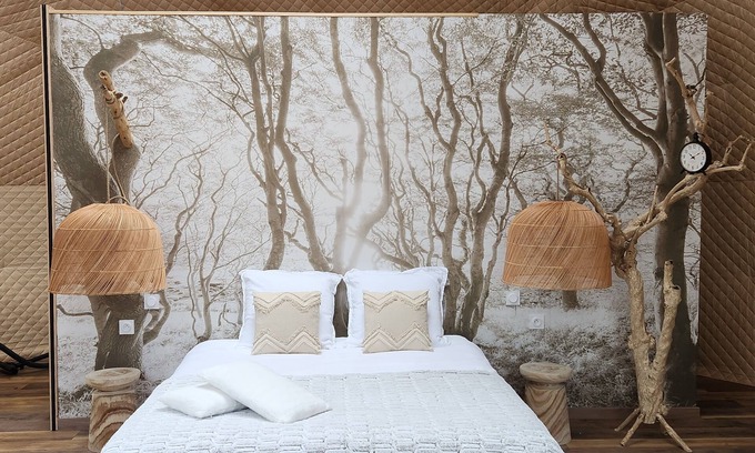 La Chapelle-du-Fest Cabina | Magnificent dome with private jaccuzi