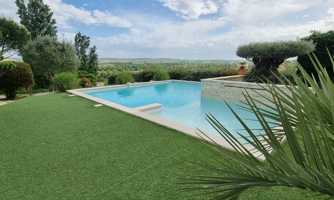 Beaumont-de-Lomagne Casa | Magnifica casa de 240 m2 con piscina frente al lago