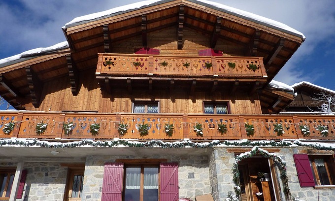Feissons-sur-Salins Chalet De Esquí | MAGNÍFICO CHALET 10 PERSONAS FRENTE A LOS TRES VALLES