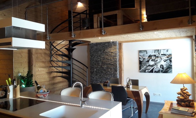 Saint-Jean-de-Sixt Apartamento | Lujoso apartamento T3 de 75 m² en Chalet desde 1813
