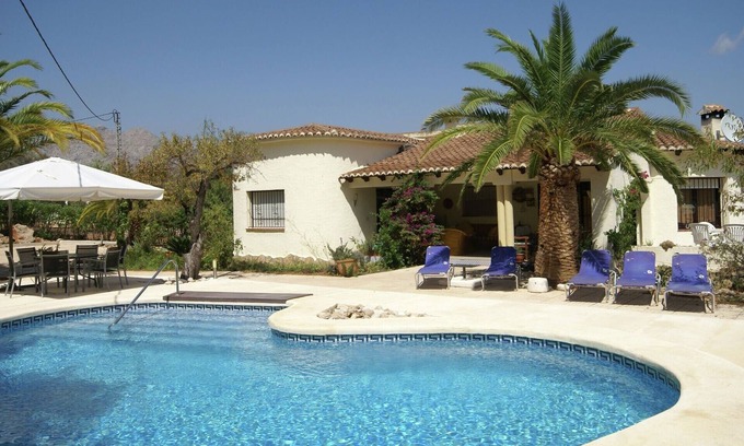 Parcent Casa | Magnífica casa de vacaciones en Parcent con piscina