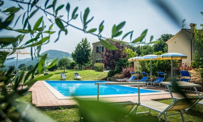 Arcevia Villa | Villa de piedra de lujo, cabaña independiente. Piscina privada. Excelente ubicación y vistas! Wifi