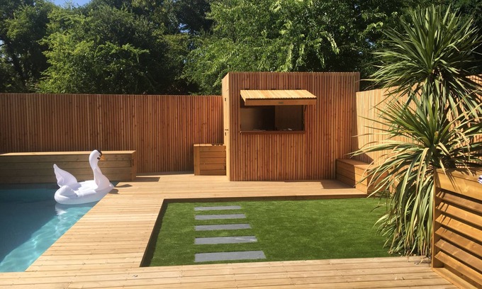 Cauderan Casa | Excelente almacén renovado en 2018, capacidad para 8 personas, piscina climatizada, aire acondicionado, Burdeos