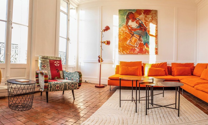 Saint-Charles Apartamento | Magnifico apto para 6 personas al ultimo piso con ascensor y aire condicionado