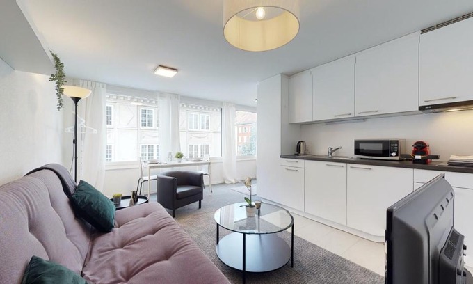 La Chaux-de-Fonds Apartamento | Magnificent modern and bright studio in the city center #3
