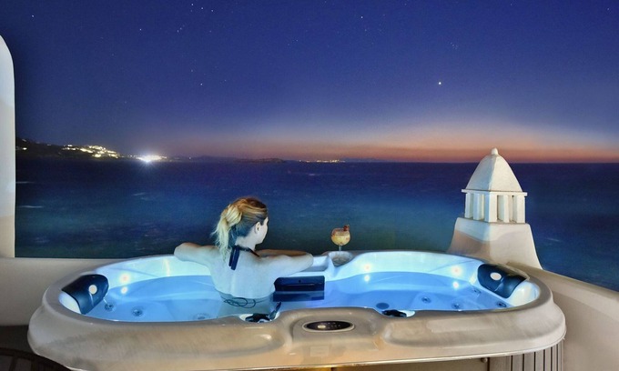 Little Venice Villa | Magnificent Mykonos Suite | Suite with Beautiful Aegean Sea Views and Outdoor Jacuzzi | Mykonos