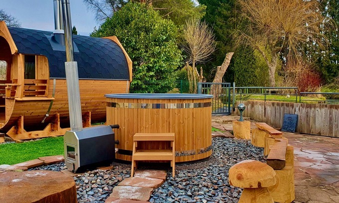 Provencheres-et-Colroy Cabaña | Hermosa casa rural con sauna, piscina nórdica y amplio parque en Provenchères-et-Colroy