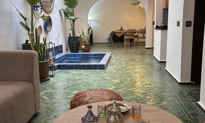 Zaouia Sidi Rhalem Casa | Magnificent Riad Kechmya 5 suites bassin Rooftop Proche Jemaa El Fna Majorelle