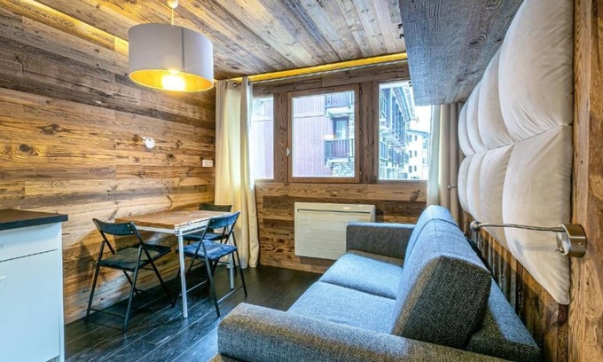 Val-d'Isere Apartamento | Magnificent snowfront studio