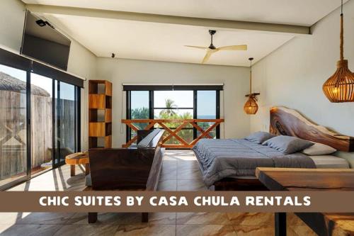 Brisas de Zicatela Apartamento | Magnifico Loft para 2 con Vista al Mar de Zicatela