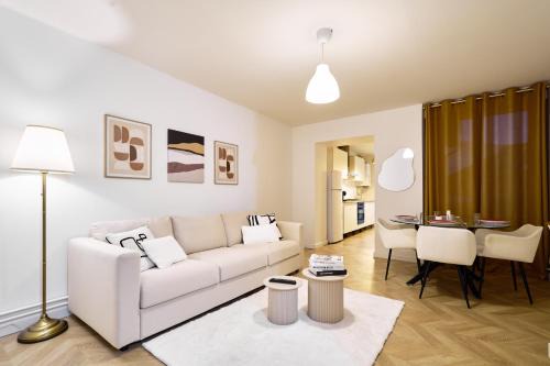 Jamin Apartamento | Magnifique Appartement dans le Centre-Ville de Reims, Proche de la Gare et des Commodités