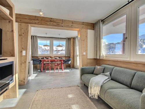 Plagne Centre Apartamento | Magnifique appartement rénové avec balcon et Wifi à Plagne Centre - FR-1-455-169
