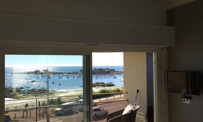 Le Fort Bloque Apartamento | Magnifique duplex super cosy Vue mer 180°