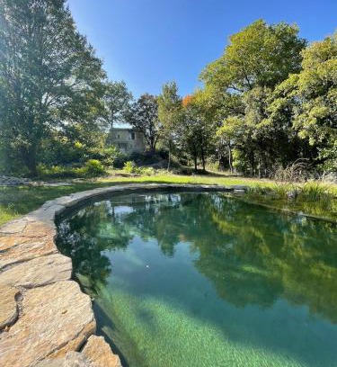 Montaigu-de-Quercy Casa | Magnifique ferme rénovée et sa piscine écologique - 15 personnes - 7 chambres
