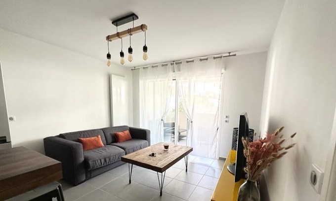Saint-Jean-de-Vedas Apartamento | Magnifique T2 Avec Terrasse