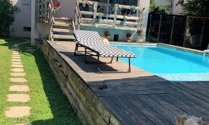 Bourg-les-Valence Casa | Magnifique maison au calme 140 m2 entre Drome & Ardèche piscine & parking privé