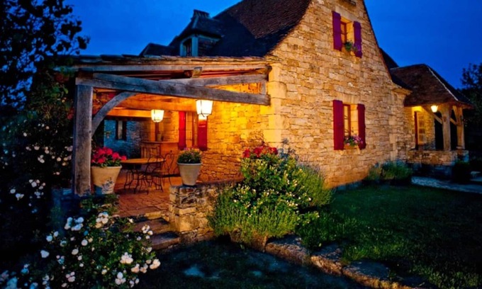 Daglan Casa | Magnifique Maison Avec vue Vallee Piscine 2 ha de Terrain